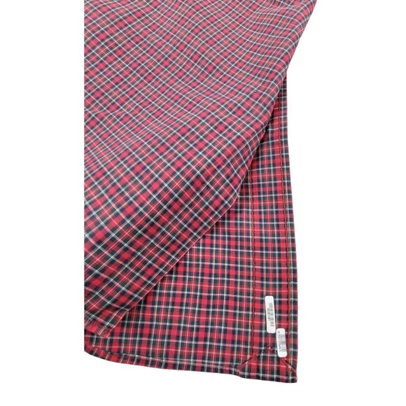 Ralph Lauren Mens Plaid Shirt Red Blue Green Long Sleeve 16 1/2  34/35  JH1048 - Picture 4 of 5